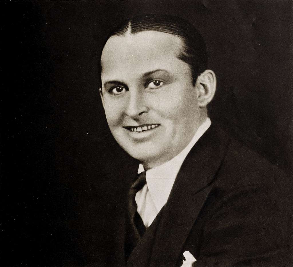 Photo of the bandleader and old time radio star Ben Bernie from 1932