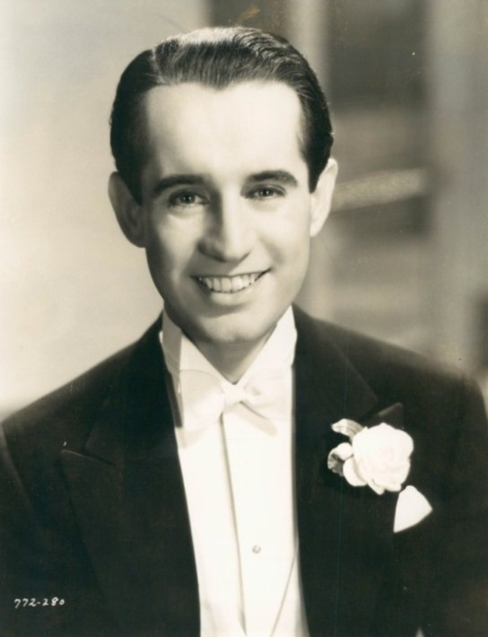 Photo of Frank Parker, a singer on the Jack Benny radio show in the 1930s