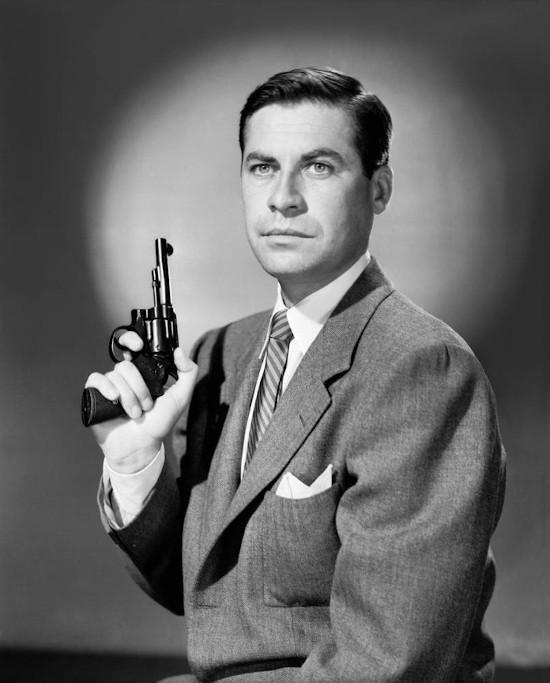 Publicity photo of John Hodiak from the 1952 movie The Sellout